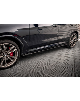 Diffusori minigonne V.2  BMW X3 M40d / M40i / M-Pack G01  (Cod. M-BM-X3-01-M40-SD1G)