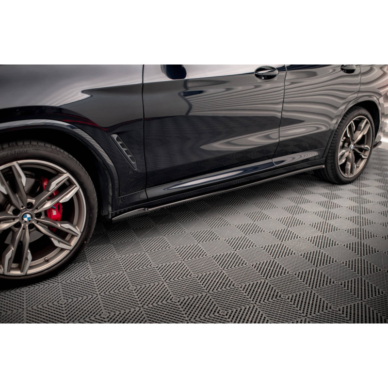 Diffusori minigonne V.2  BMW X3 M40d / M40i / M-Pack G01  (Cod. M-BM-X3-01-M40-SD1G)
