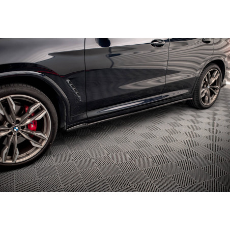 Diffusori minigonne V.2  BMW X3 M40d / M40i / M-Pack G01  (Cod. M-BM-X3-01-M40-SD1G)