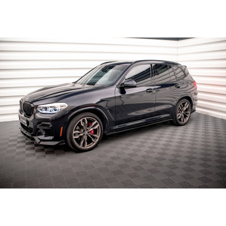 Diffusori minigonne V.2  BMW X3 M40d / M40i / M-Pack G01  (Cod. M-BM-X3-01-M40-SD1G)