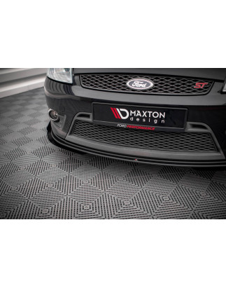 SPLITTER ANTERIORE street pro V.1 + Flaps Ford Fiesta ST Mk6 (Cod. M-FOFI6STCNC-FD1B+FSF1G)