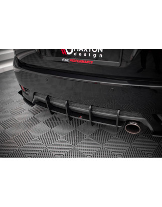 DIFFUSORE POSTERIORE street pro Ford Fiesta ST Mk6 (Cod. M-FOFI6STCNC-RS1B)