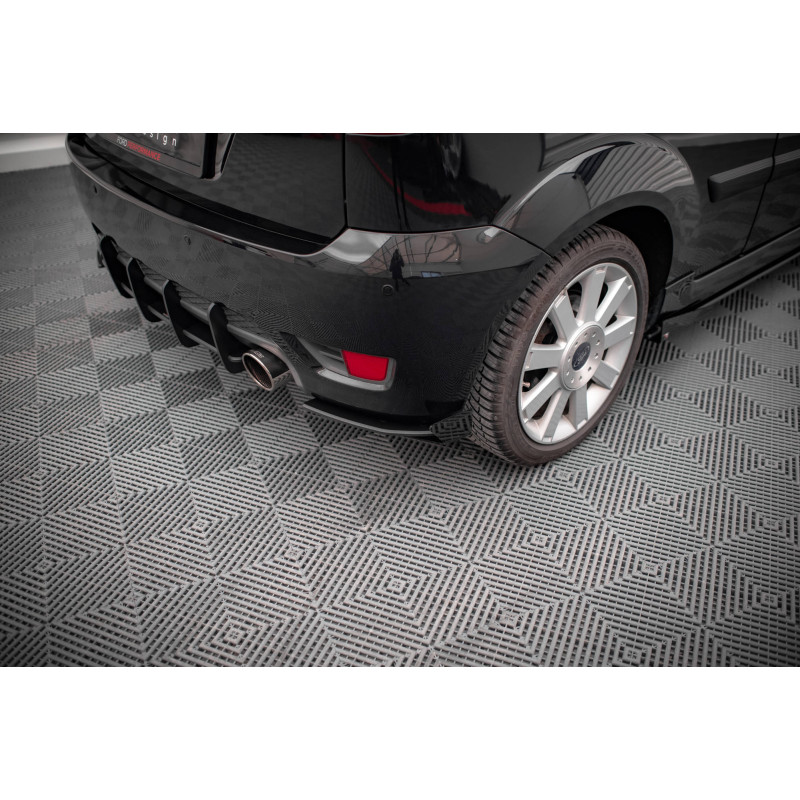 Splitters posteriori laterali Street Pro + Flaps Ford Fiesta ST Mk6 (Cod. M-FOFI6STCNC-RSD1B+RSF1G)