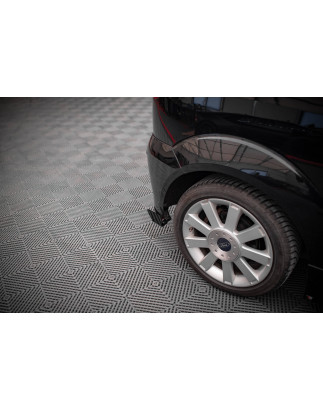 Splitters posteriori laterali Street Pro + Flaps Ford Fiesta ST Mk6 (Cod. M-FOFI6STCNC-RSD1B+RSF1G)