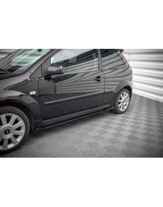 Diffusori minigonne street pro + Flaps Ford Fiesta ST Mk6 (Cod. M-FOFI6STCNC-SD1B+SF1G)