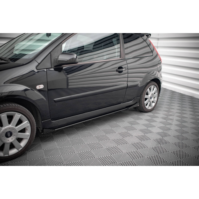 Diffusori minigonne street pro + Flaps Ford Fiesta ST Mk6 (Cod. M-FOFI6STCNC-SD1B+SF1G)