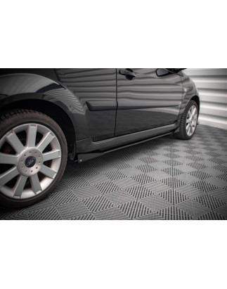 Diffusori minigonne street pro + Flaps Ford Fiesta ST Mk6 (Cod. M-FOFI6STCNC-SD1B+SF1G)