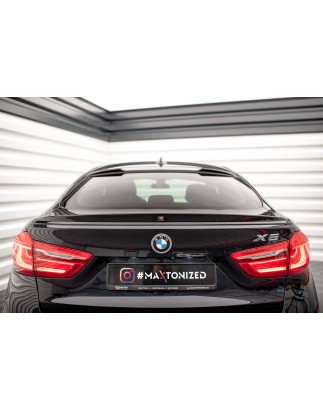 3D Spoiler Cap V.2 BMW X6 F16 M-Pack / X6 M F86 (Cod. M-BM-X6-16-MPACK-CAP3G)
