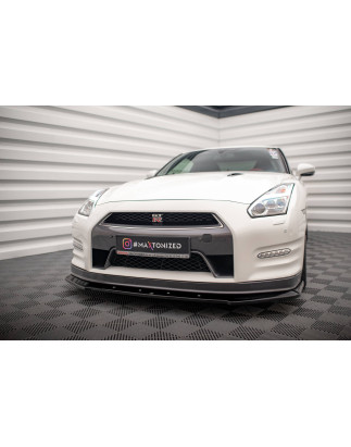 SPLITTER ANTERIORE Nissan GTR R35 Facelift (Cod. M-NI-GTR-4F2-FD1G)