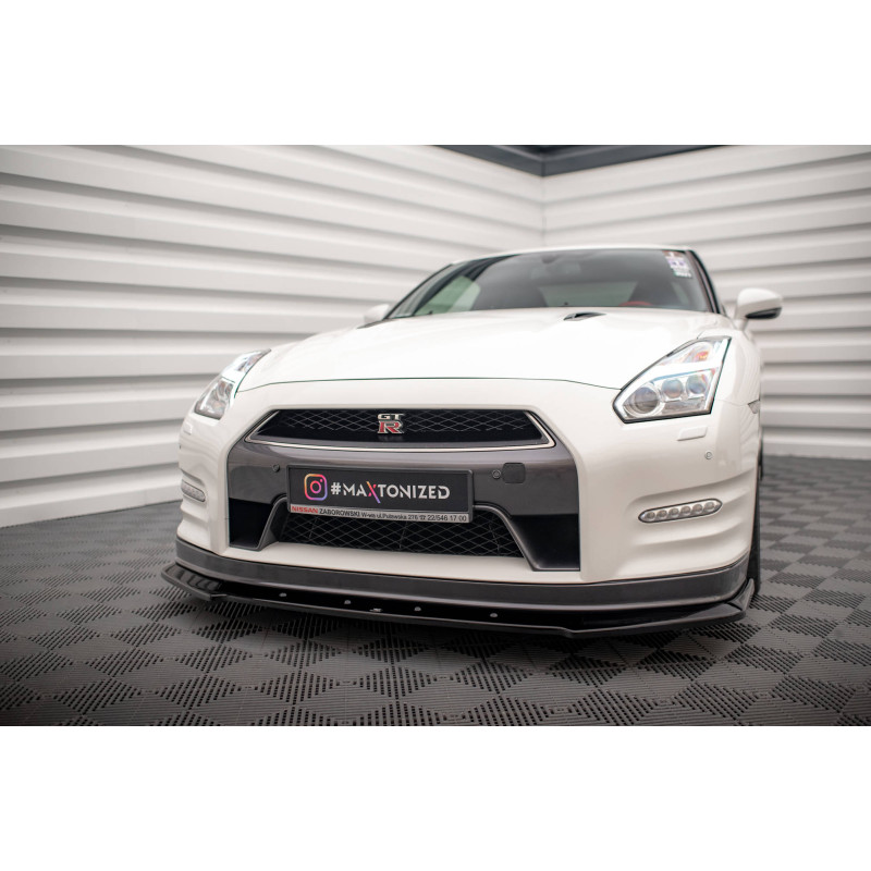 SPLITTER ANTERIORE Nissan GTR R35 Facelift (Cod. M-NI-GTR-4F2-FD1G)