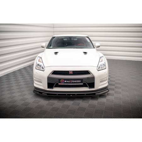 SPLITTER ANTERIORE Nissan GTR R35 Facelift (Cod. M-NI-GTR-4F2-FD1G)