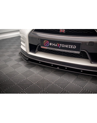 SPLITTER ANTERIORE Nissan GTR R35 Facelift (Cod. M-NI-GTR-4F2-FD1G)