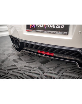 Splitter posteriore (con barre verticali) Nissan GTR R35 Facelift (Cod. M-NI-GTR-4F2-RD1G+RD2G)
