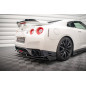Splitter posteriore + Flaps for Nissan GTR R35 Facelift (Cod. M-NI-GTR-4F2-RD1G+RD2G+RSF)