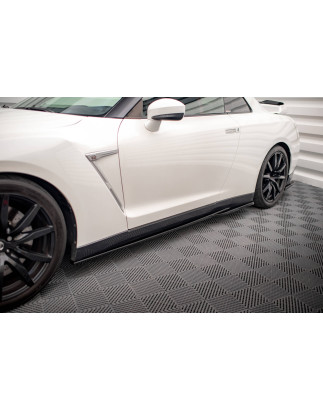 Diffusori minigonne Nissan GTR R35 Facelift (Cod. M-NI-GTR-4F2-SD1G)