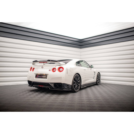 Diffusori minigonne Nissan GTR R35 Facelift (Cod. M-NI-GTR-4F2-SD1G)