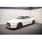 Diffusori minigonne + Flaps Nissan GTR R35 Facelift (Cod. M-NI-GTR-4F2-SD1G+SF)
