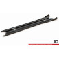 Diffusori minigonne + Flaps Nissan GTR R35 Facelift (Cod. M-NI-GTR-4F2-SD1G+SF)