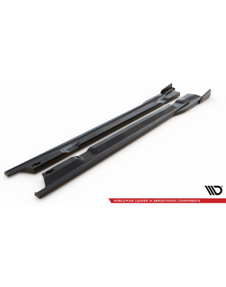 Diffusori minigonne + Flaps Nissan GTR R35 Facelift (Cod. M-NI-GTR-4F2-SD1G+SF)