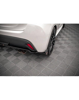 Splitter posteriore V.1 + Flaps  Toyota Yaris Mk4 (Cod. M-TO-YA-4-RD1G+RSF)