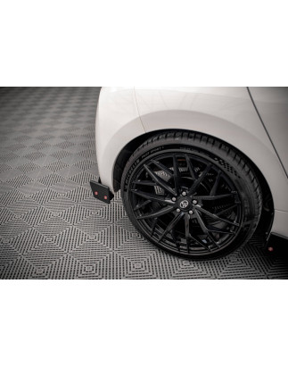 Splitter posteriore V.1 + Flaps  Toyota Yaris Mk4 (Cod. M-TO-YA-4-RD1G+RSF)