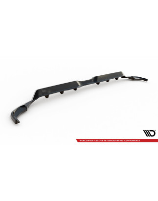 Splitter posteriore (con barre verticali) V.2 Toyota Yaris Mk4 (Cod. M-TO-YA-4-RD2G+RD3G)