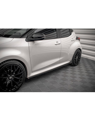 Diffusori minigonne  V.1 + Flaps Toyota Yaris Mk4 (Cod. M-TO-YA-4-SD1G+SF)