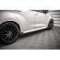 Diffusori minigonne  V.1 + Flaps Toyota Yaris Mk4 (Cod. M-TO-YA-4-SD1G+SF)