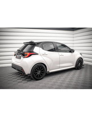 Diffusori minigonne  V.1 + Flaps Toyota Yaris Mk4 (Cod. M-TO-YA-4-SD1G+SF)