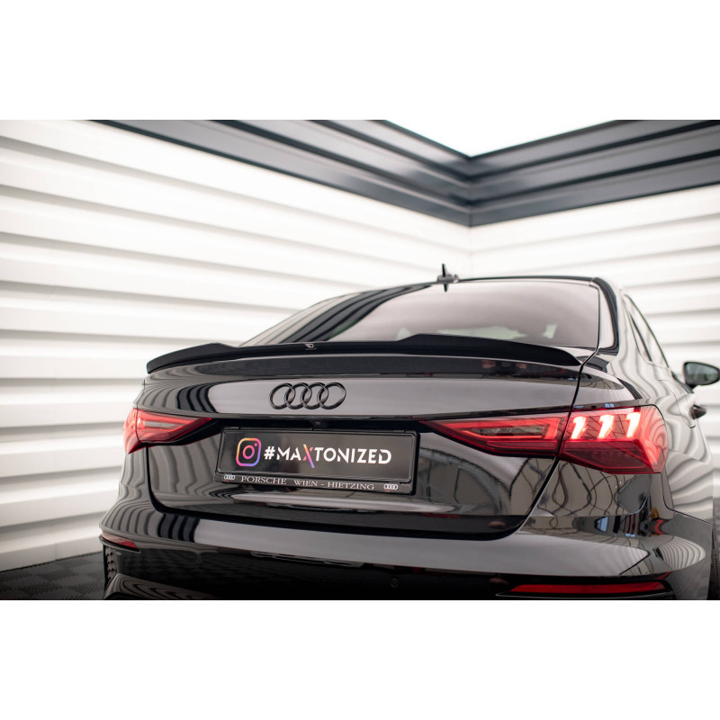 Spoiler Cap Audi A3 / A3 S-Line / S3 / RS3 berlina 8Y (Cod. M-AU-A3-8Y-SLINE-S-CAP1G)