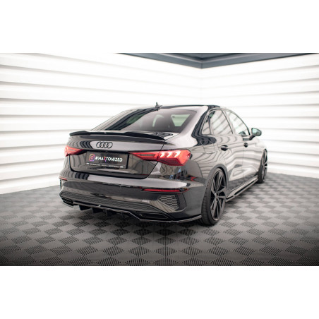 Spoiler Cap Audi A3 / A3 S-Line / S3 / RS3 berlina 8Y (Cod. M-AU-A3-8Y-SLINE-S-CAP1G)