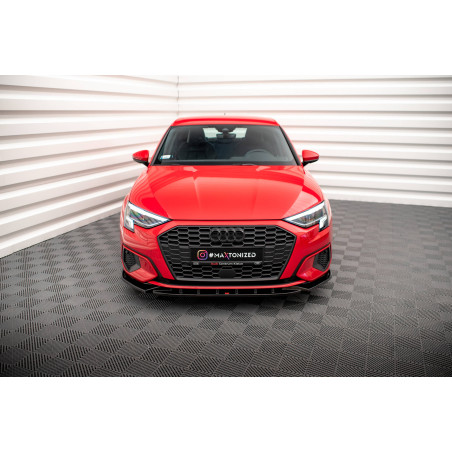 SPLITTER ANTERIORE V.1 Audi A3 8Y (Cod. M-AU-A3-8Y-FD1G)