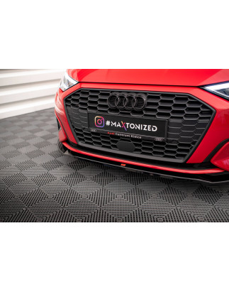 SPLITTER ANTERIORE V.2 Audi A3 8Y (Cod. M-AU-A3-8Y-FD2G)