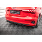 Splitter posteriore (con barre verticali) Audi A3 Sportback 8Y (Cod. M-AU-A3-8Y-RD1G+RD2G)