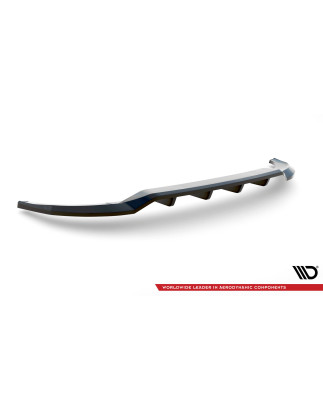 Splitter posteriore (con barre verticali) Audi A3 Sportback 8Y (Cod. M-AU-A3-8Y-RD1G+RD2G)