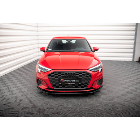 SPLITTER ANTERIORE street pro Audi A3 8Y (Cod. M-AUA38YCNC-FD1B)
