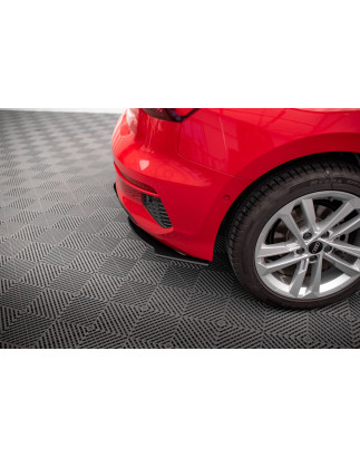 DIFFUSORE POSTERIORE street pro Audi A3 Sportback 8Y (Cod. M-AUA38YCNC-RS1B)