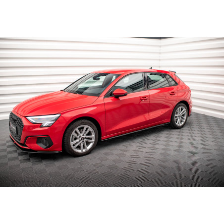 Diffusori minigonne street pro Audi A3 8Y (Cod. M-AUA38YCNC-SD1B)