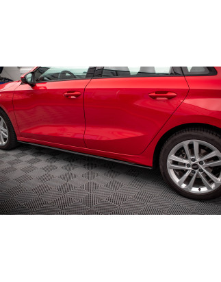 Diffusori minigonne street pro Audi A3 8Y (Cod. M-AUA38YCNC-SD1B)
