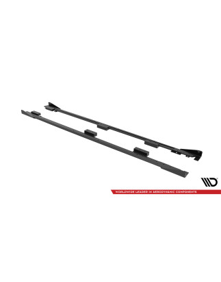 Diffusori minigonne street pro + Flaps Audi A3 8Y (Cod. M-AUA38YCNC-SD1B+SF1G)