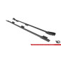 Diffusori minigonne street pro + Flaps Audi A3 8Y (Cod. M-AUA38YCNC-SD1B+SF1G)