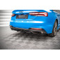 Splitter posteriore (con barre verticali) Audi A5 S-Line F5 Facelift (Cod. M-AU-A5-2F-SLINE-SB-RD1G+