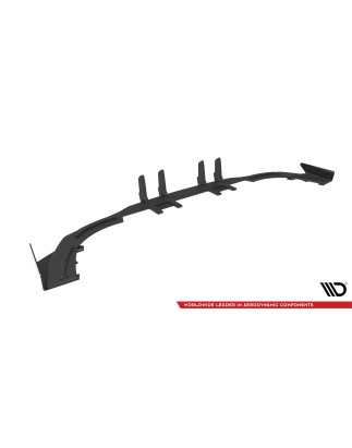 Street Pro Sottoparaurti posteriore + Flaps Mercedes A35 AMG  Aero Pack W177 (Cod. M-MEA17735CNC-RS1