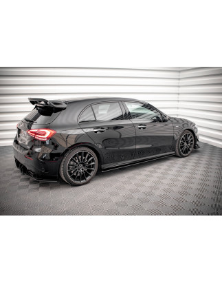 Diffusori minigonne street pro Mercedes A35 AMG / AMG-Line Aero Pack W177  (Cod. M-MEA17735CNC-SD1B)