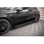 Diffusori minigonne street pro + Flaps Mercedes A35 AMG / AMG-Line Aero Pack W177  (Cod. M-MEA17735C