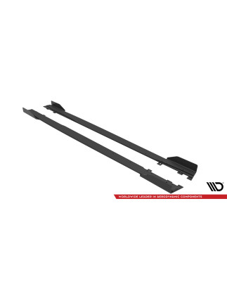 Diffusori minigonne street pro + Flaps Mercedes A35 AMG / AMG-Line Aero Pack W177  (Cod. M-MEA17735C