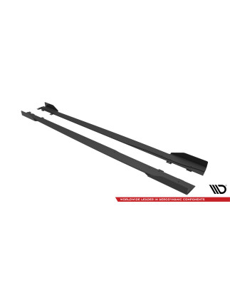 Diffusori minigonne street pro + Flaps Mercedes A35 AMG / AMG-Line Aero Pack W177  (Cod. M-MEA17735C