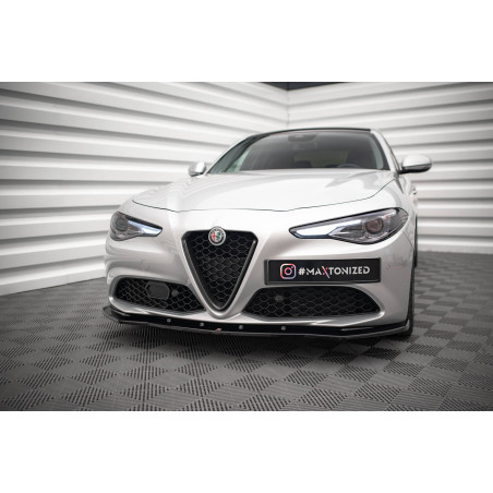 SPLITTER ANTERIORE V.1 Alfa Romeo Giulia Sport (Cod. M-AL-GI-1-SPORT-FD1G)