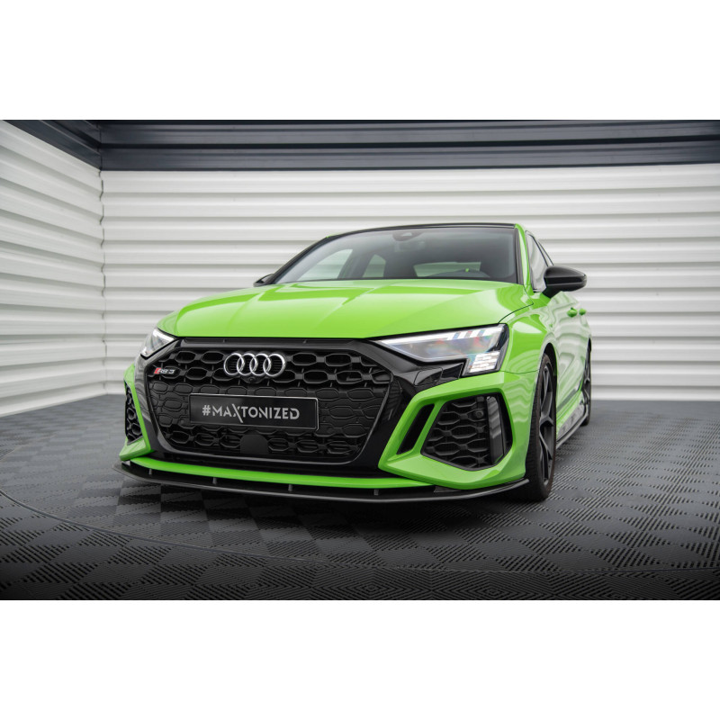 Splitter anteriore in carbonio  Audi RS3 berlina / Sportback 8Y (Cod. M-CF-AU-RS3-8Y-FD1-245-P)
