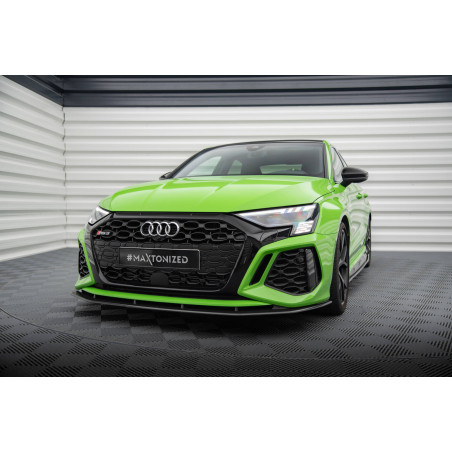 Splitter anteriore in carbonio  Audi RS3 berlina / Sportback 8Y (Cod. M-CF-AU-RS3-8Y-FD1-245-P)